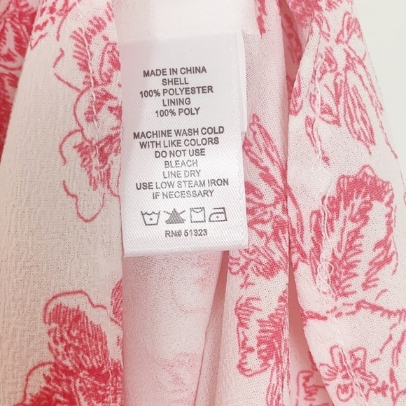 NWT 1. State Porcelain Floral Ruffled Maxi Skirt - Picture 8 of 8